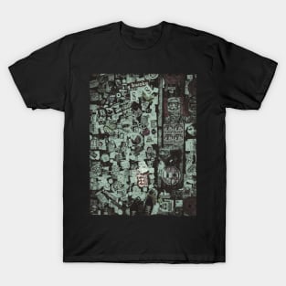 New York Vintage Stickers T-Shirt